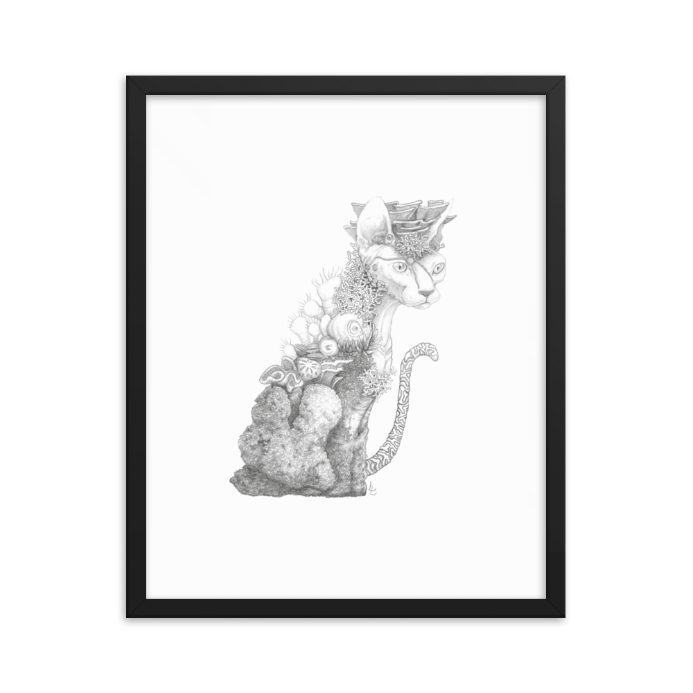 Reefcat I - Inramat tryck