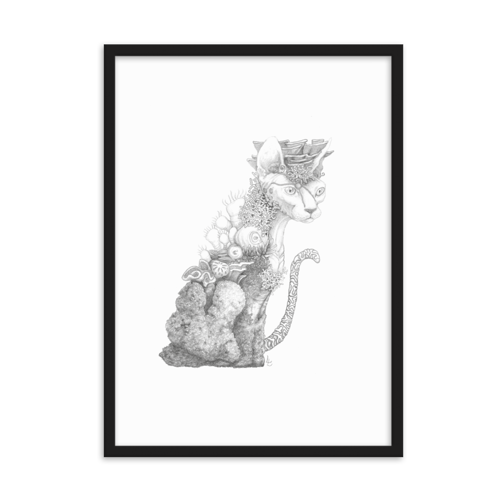 Reefcat I - Inramat tryck