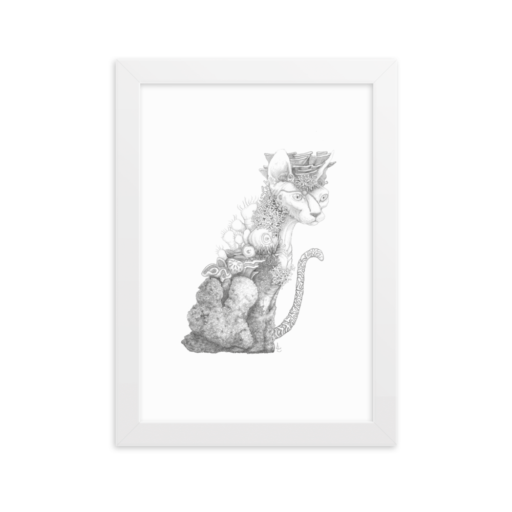 Reefcat I - Inramat tryck