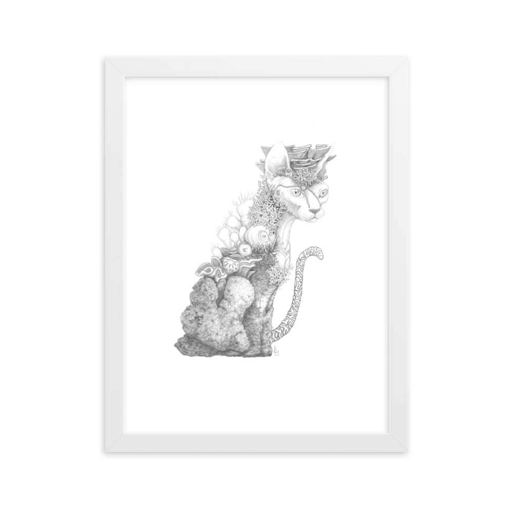 Reefcat I - Inramat tryck