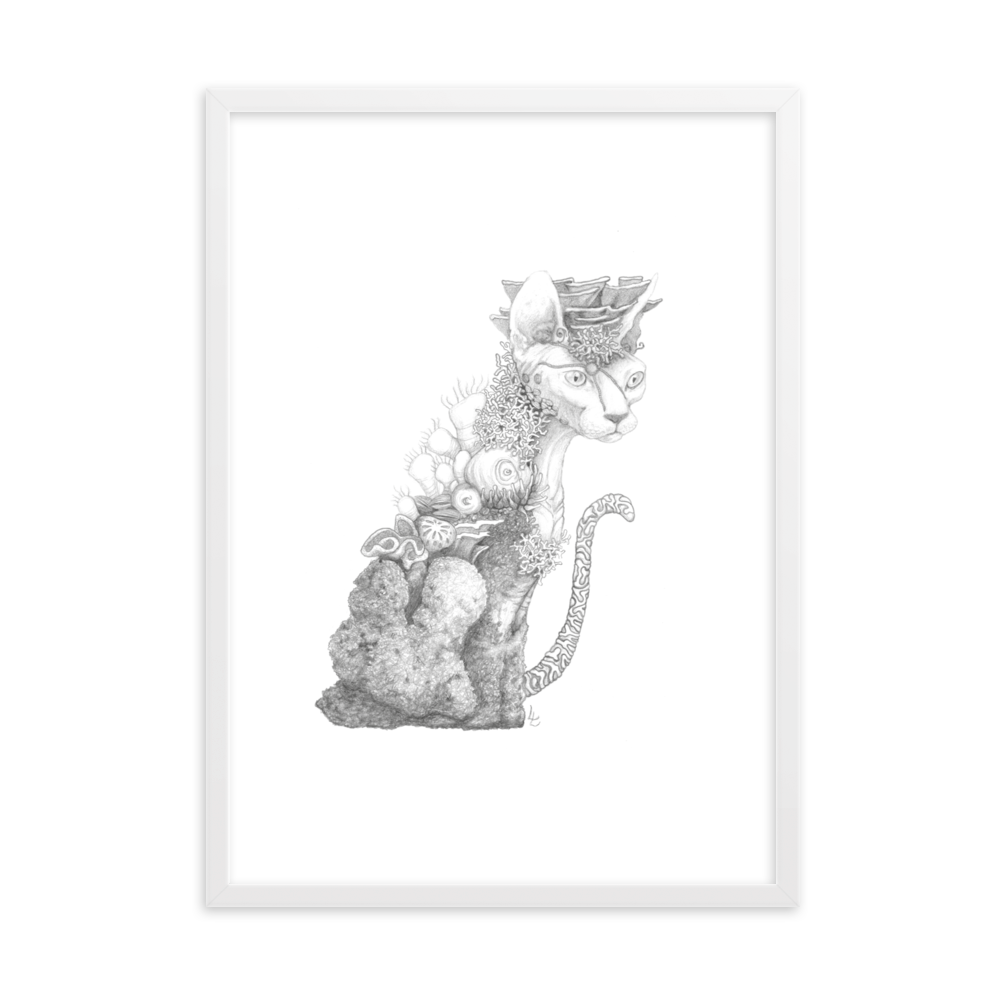 Reefcat I - Inramat tryck