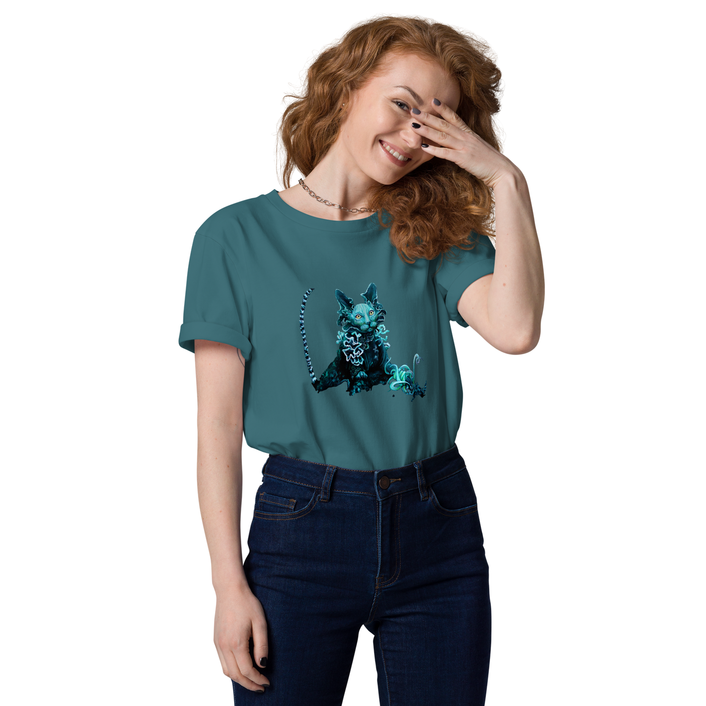 Reefcat IV - Unisex ekologisk bomulls t-shirt