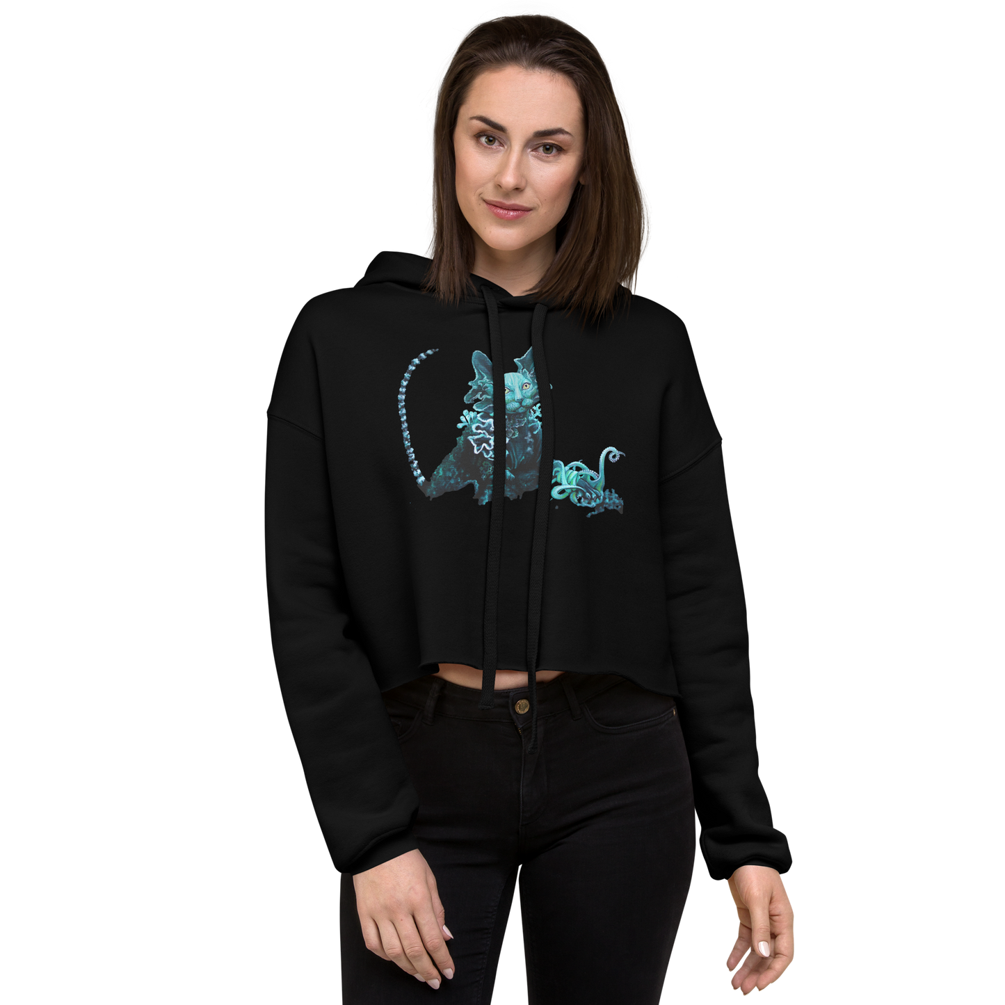 Reefcat IV - Kroppad Hoodie
